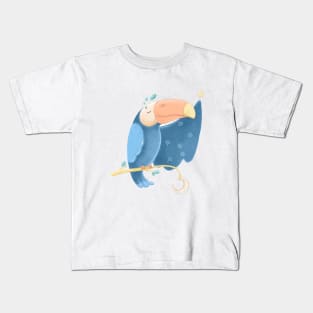 Toucan watercolor hand drawn Kids T-Shirt